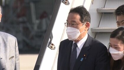 【速報】岸田首相 G7開催地ドイツに到着　ロシアへの圧力強化、エネルギー問題など協議へ