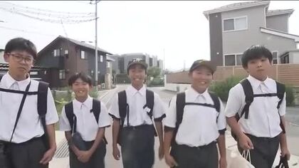 「勝手に体が動いた」交通事故に中学生5人が遭遇　大ケガ女性に止血、交通整理も…連携救護に感謝状　福島