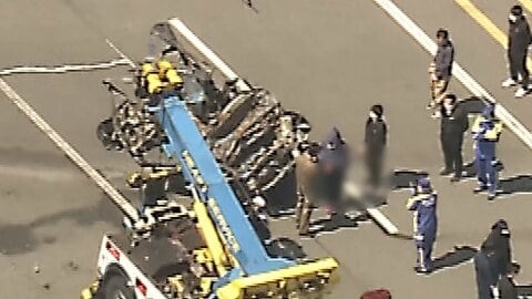 トラック運転手の女を起訴　時速82キロで走行し9.4メートル手前で気づくも間に合わず追突　新名神6人死亡事故