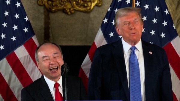 ソフトバンク孫正義会長がトランプ氏と会談し4年で15兆円あまり投資すると明らかに　AI戦略をアメリカで進める｜FNNプライムオンライン