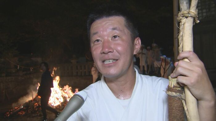 2024年ケベス役をつとめた男性
