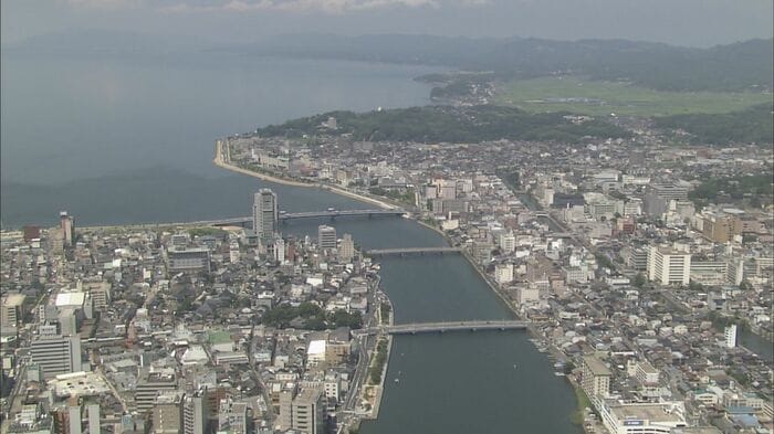松江市街地（資料）