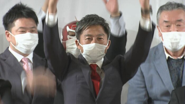 長野市長選挙に初当選(2021年10月)