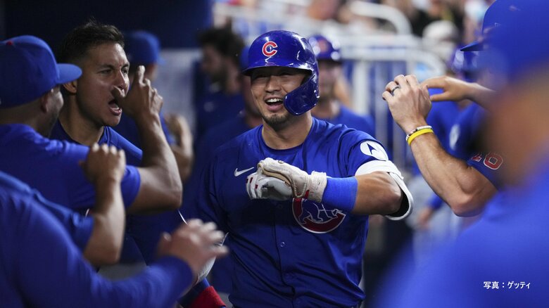 カブス・鈴木誠也が2打席連続ホームラン　今永昇太は日本人9人目となる10勝目｜FNNプライムオンライン