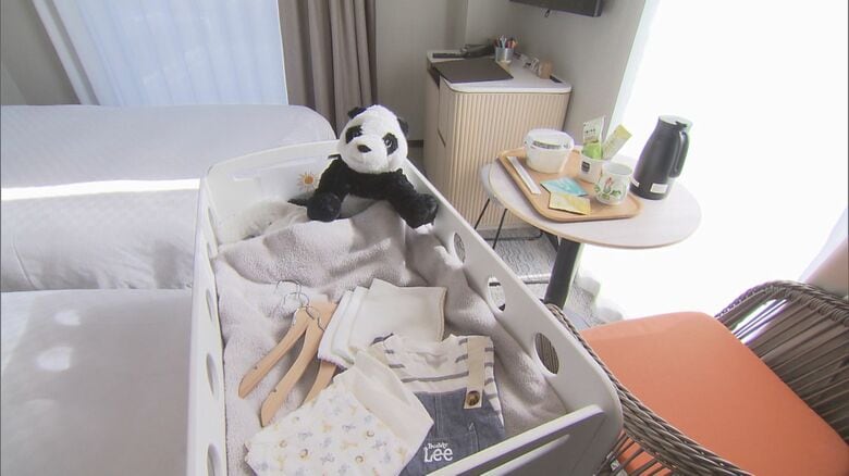 助産師と保育士が24時間サポート…ホテル宿泊型の『産後ケアサービス』愛知県犬山市で12/11から｜FNNプライムオンライン
