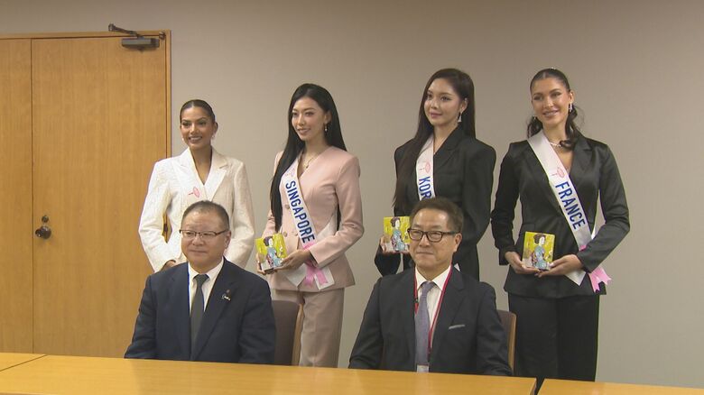 世界4大ミスコン“ミス・インターナショナル”代表が新潟に！「コメを食べてみたい」「温泉楽しみたい」新潟の文化発信に期待｜FNNプライムオンライン