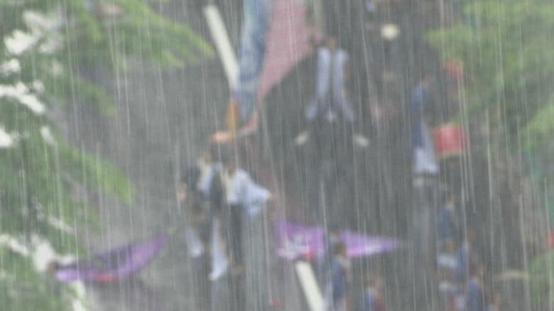 【大雨警報】レベル3大雨警報発表―札幌市・小樽市・石狩市…今後の気象状況に警戒を…札幌ではYOSAKOIソーラン祭りの演舞中に大雨_北海道｜FNNプライムオンライン