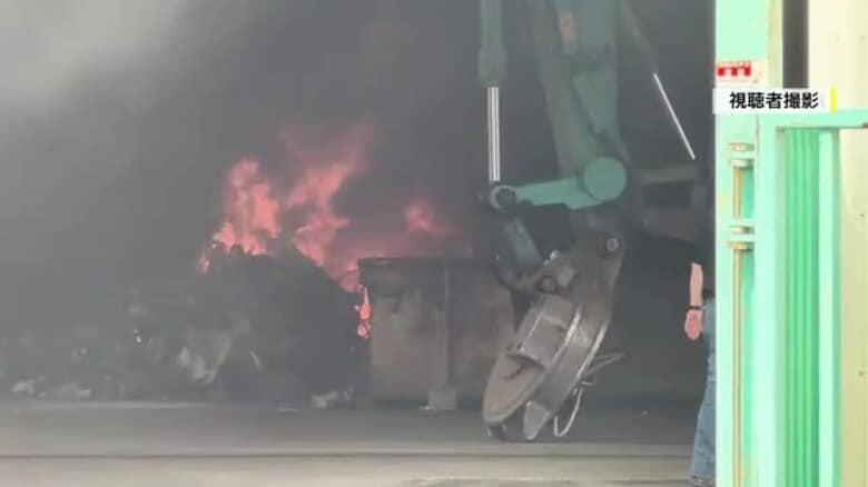 福島県で火事が相次ぐ　会津若松市はリサイクル工場で　福島市では下草から建物に燃え移る　5月27日｜FNNプライムオンライン