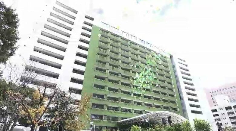 “緑いっぱい”の市役所をお披露目　ツタやツツジなど1000本を壁面やベランダに　12億円かけ地下鉄の駅なども緑化へ　福岡市｜FNNプライムオンライン