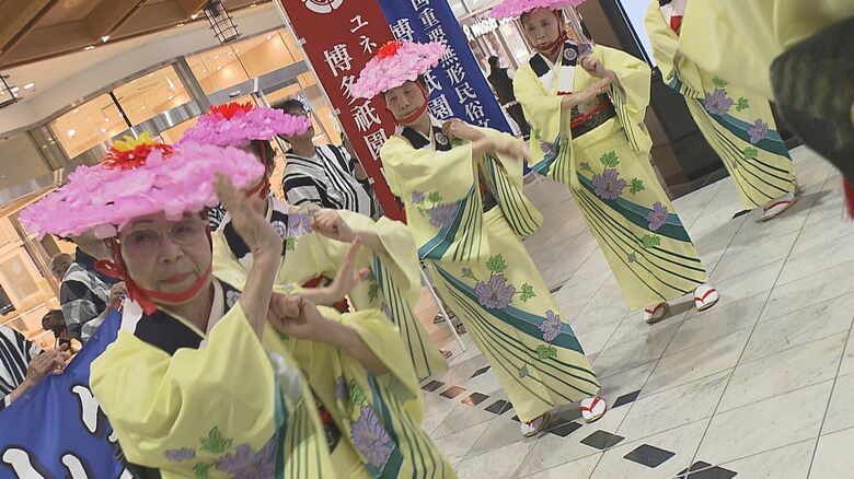 「博多祇園山笠」宣伝隊がJR大分駅で華麗な踊りを披露　7月開催をPR　大分｜FNNプライムオンライン