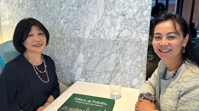 高垣絵里氏と筆者