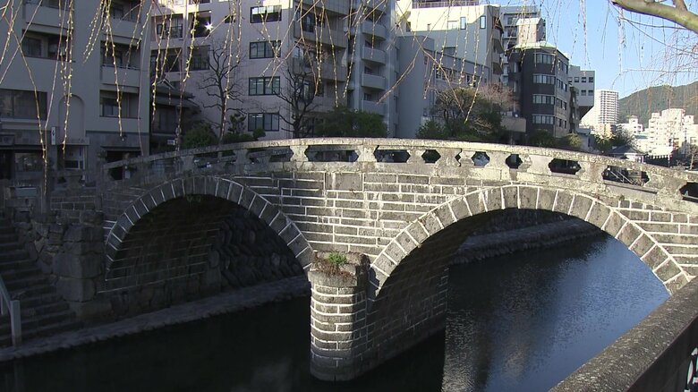 復元された眼鏡橋