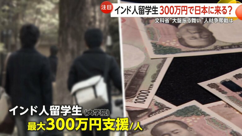 インド人大学院生へ最大300万円支援を打ち出した文科省