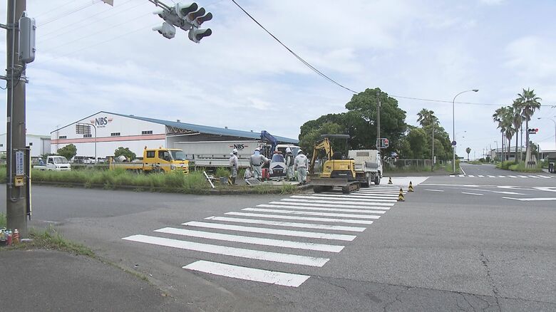 パト看板設置作業（7月18日）