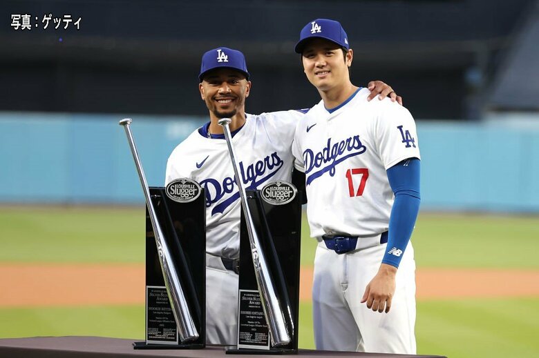 「MVPトリオ」のひとりドジャースのムーキー・ベッツ選手と
