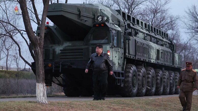 金正恩総書記が「火星16ナ」と呼んだ昨年発射の極超音速滑空体ミサイル