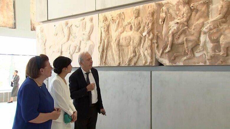 アクロポリス博物館を視察　5月27日