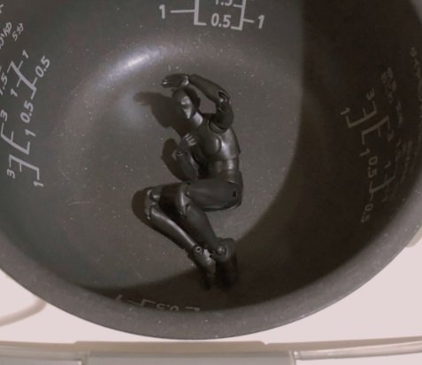 人形はしばらくこのポーズで飾られていたそう