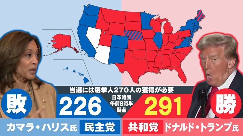 ※日本時間　午前8時半時点