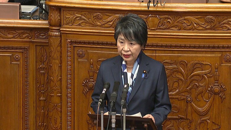 上川陽子外相　1月30日衆院本会議での外交演説