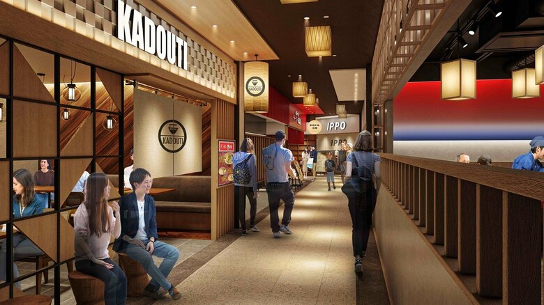 ニイガタバル★麺横丁（完成イメージ）