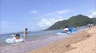 玉野市の渋川海水浴場で海開き…シーズン中に６万人前後の来場見込む【岡山】