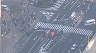 神戸・三宮の繁華街で車が歩行者をはねる　20代女性1人が心肺停止、4人重軽傷
