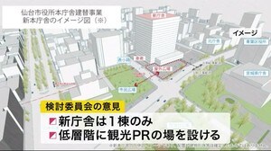 「新しい生活様式に対応した内容に」仙台市役所建て替え 基本計画の検討終わる