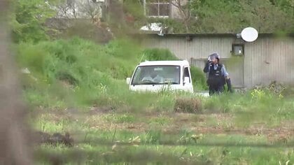 クマにニワトリの餌荒らされる　住宅敷地内に侵入　花巻市石鳥谷町で出没相次ぐ　付近にわなを設置　岩手県
