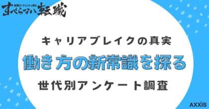 全体の8割の人がキャリアブレイクは個人のキャリアにとって有益であると回答/日本国内のキャリアブレイクに関する意識調査