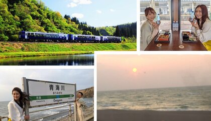  日本酒コンセプトの観光列車「越乃Shu＊Kura」　絶景と地酒・美食楽しむ列車旅【新潟発】