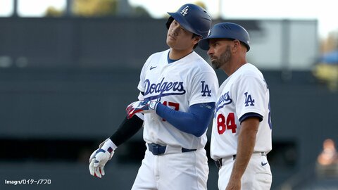 32歳バースデーの大谷翔平　7回にタイムリーで打点マーク　ドジャースはパドレスに敗れる