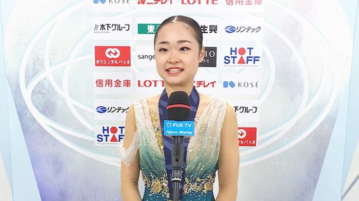 全日本後、悔しい気持ちを話してくれた島田