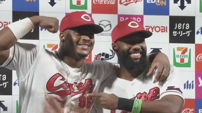 モンテロ選手とファビアン選手