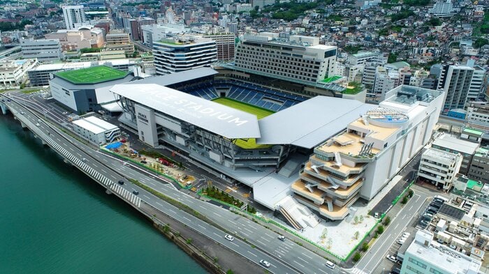 14日開業となる長崎スタジアムシティ