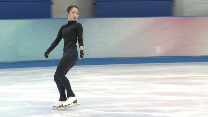 練習に励む新田谷