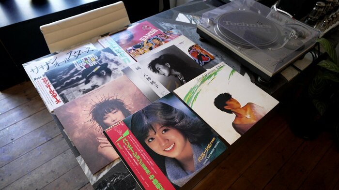ロンドン市内のレコード店にはシティーポップコーナーも