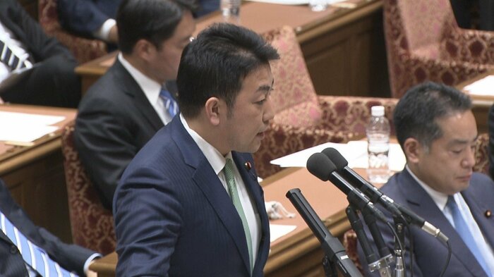 AIに質問を生成させた立憲民主党・中谷一馬議員(29日午前 衆院内閣委)