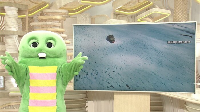 ガチャピンも「ドキドキワクワク」