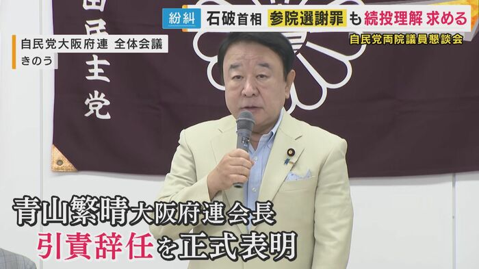 自民党大阪府連 青山会長