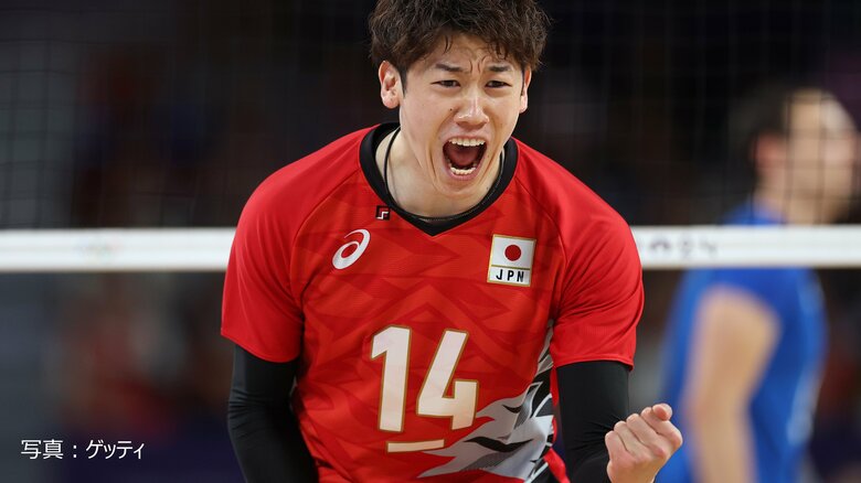 【速報】48年ぶりの「ベスト4」進出ならず！男子バレー日本が準々決勝でイタリアに「2ｰ3」で惜敗｜FNNプライムオンライン