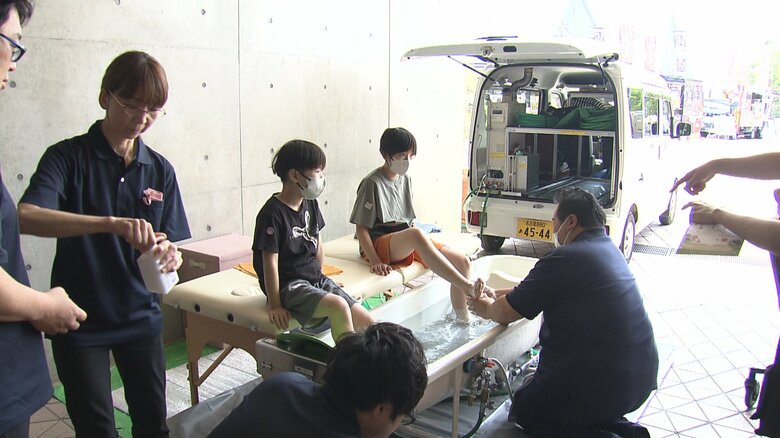 障がい者や高齢者などの生活支える…自宅への様々な訪問サービスを体験できるイベント 最新の福祉機器も紹介｜FNNプライムオンライン