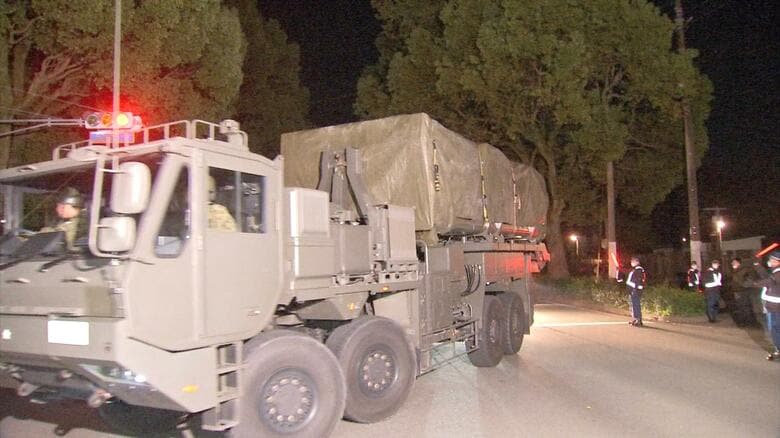 長射程ミサイルの発射機が熊本・健軍駐屯地に搬入　事前に熊本県や熊本市に連絡なく　3月17日に展示会開きを説明へ【熊本発】｜FNNプライムオンライン