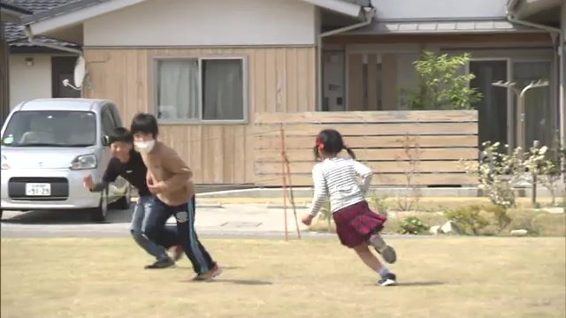 子どもたちの存在は町の人たちの喜びに