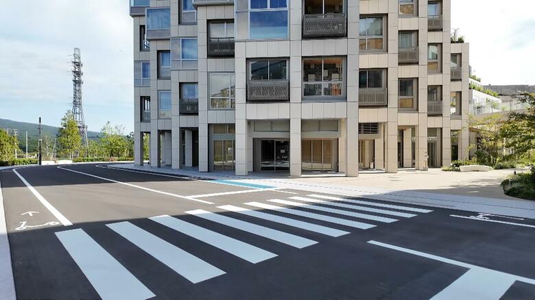 トヨタ「ウーブン・シティ」内部の様子