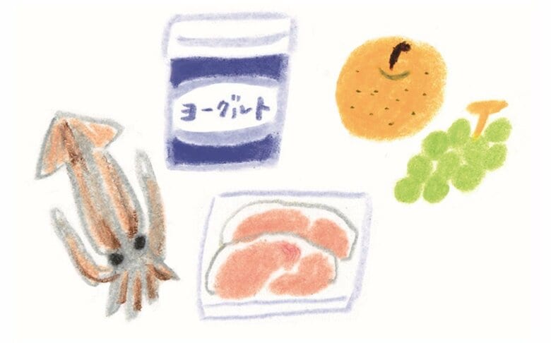 『別冊 天然生活』から抜粋（イラスト：カトウミナエ）