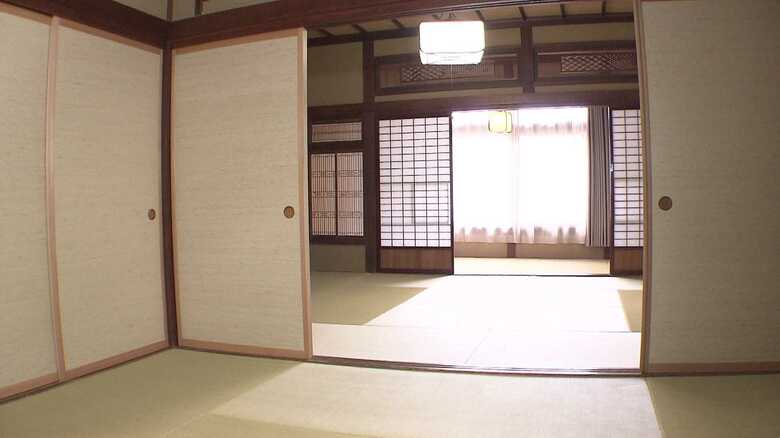 旧南間ホテル別館の御座所だった部屋（栃木県益子町 「ましこ悠和館」）