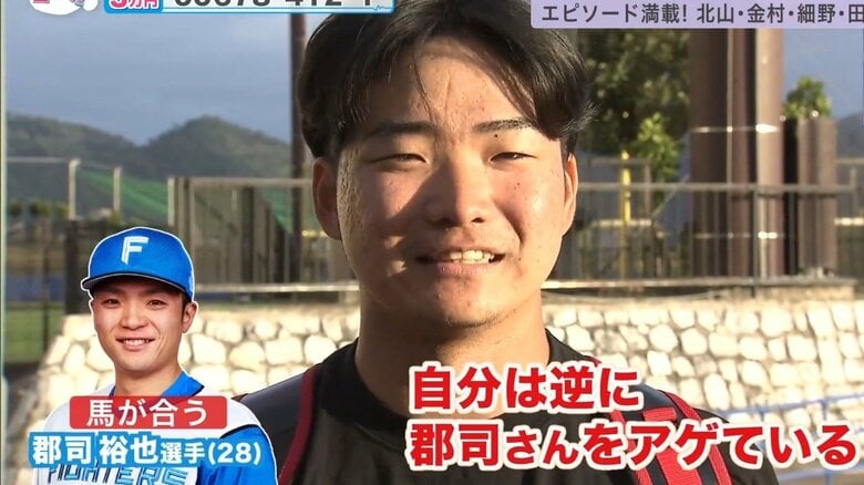 郡司選手を全肯定している山縣秀選手