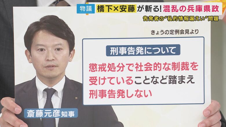 「懲戒処分で社会的制裁　刑事告発しない」