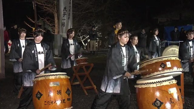 例大祭2日目　大学生たちによる演奏
